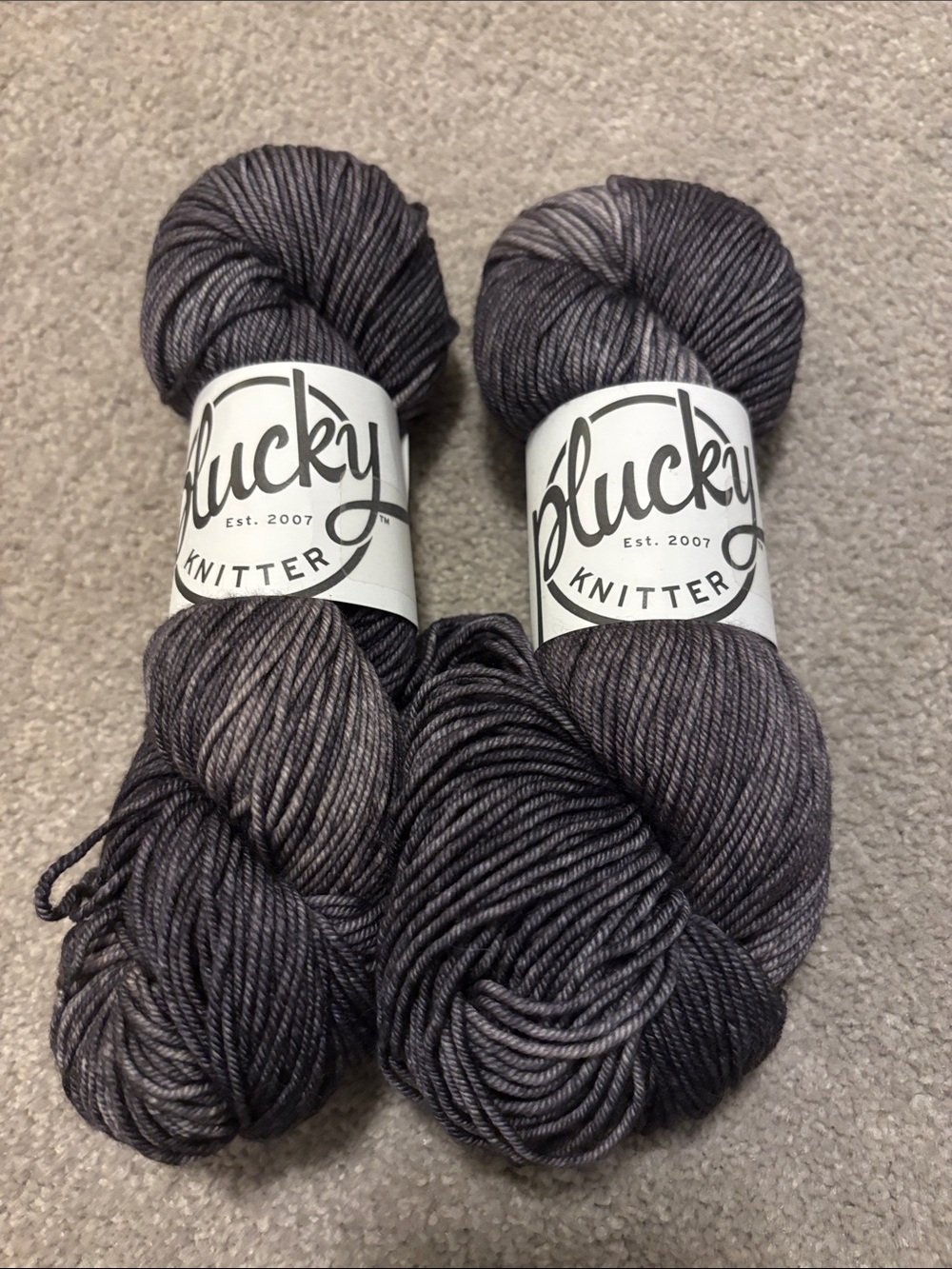 Plucky Knitter Yarn- Primo Worsted-Time Change- 10 SKEINS